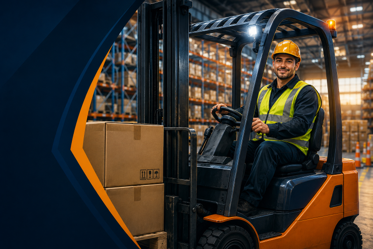online warehouse forklift course